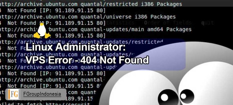 VPS Error - 404 Not Found
