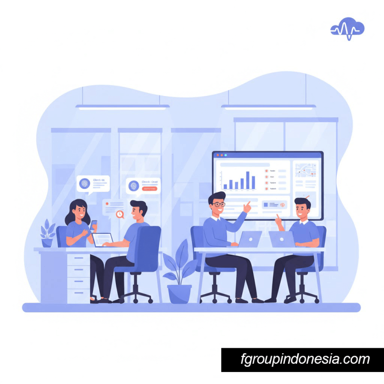 staff-attend-works-vector