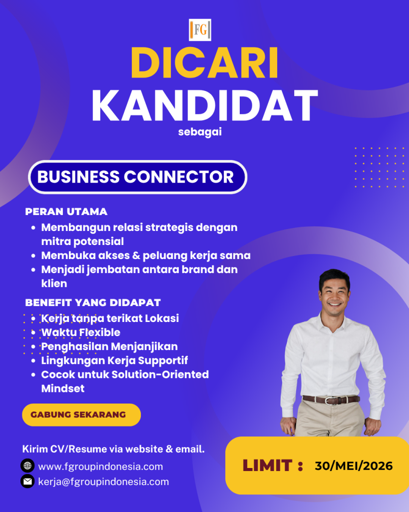 lowongan kerja business connector