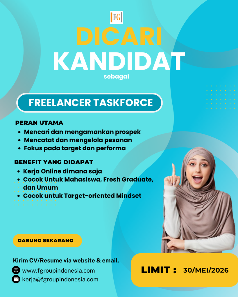 lowongan kerja freelancer taskforce